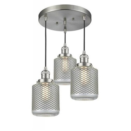 Innovations Lighting 3 Light Multi-Pendant 211/3-SN-G262